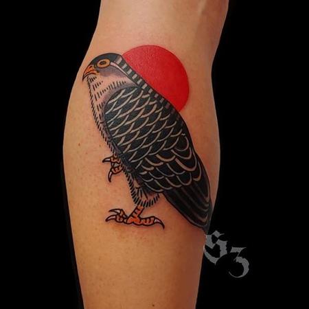 Tattoos - Quade Dahlstrom Falcon - 144393